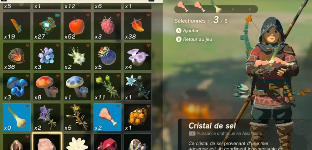 cuisine zelda