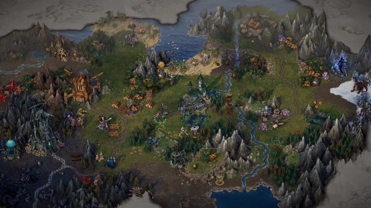 heroes-of-might-and-magic-olden-era map