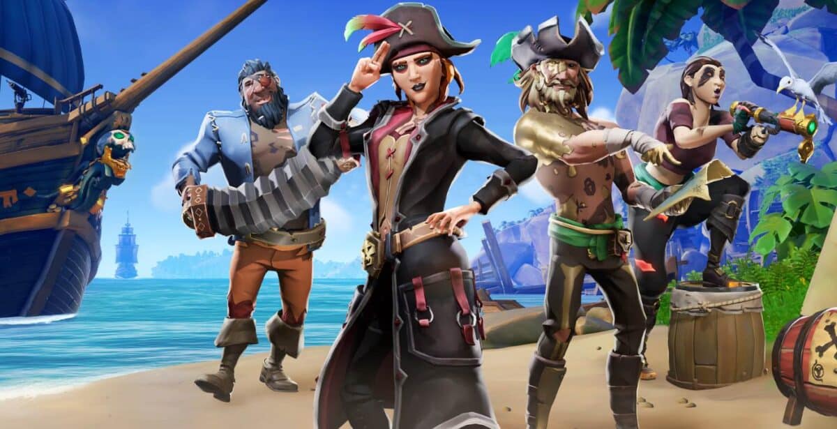 Jeu Sea of thieves sur PS5