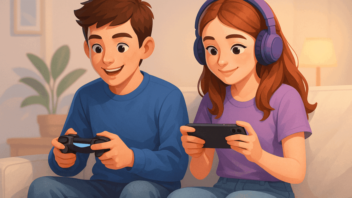 Étude sur l'utilisation des jeux vidéos par les garçons et filles