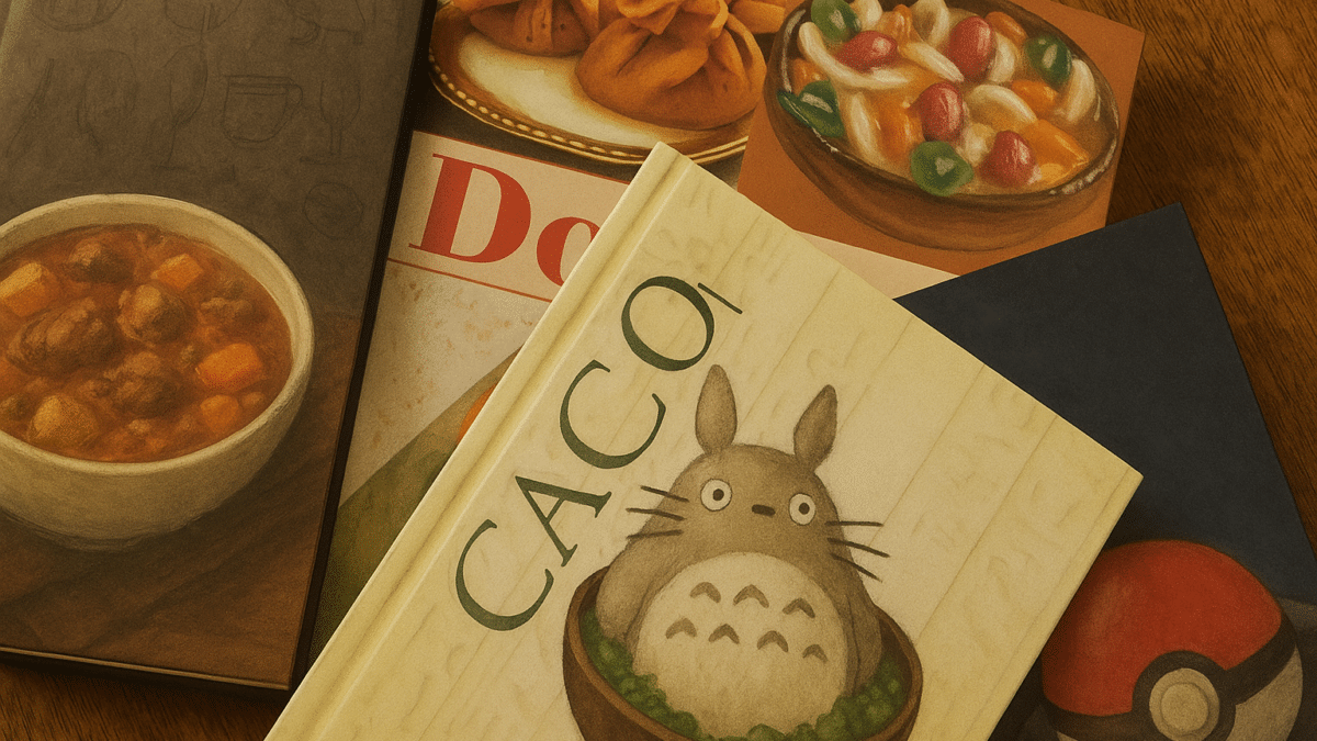 top 8 livres de cuisine geeks
