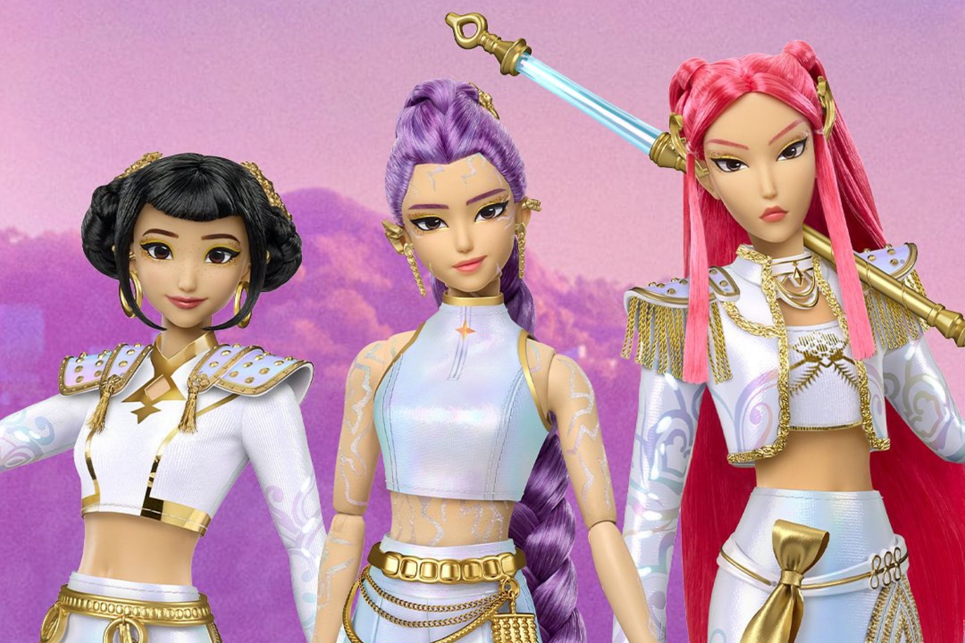 KPop Demon Hunters : Les poupées Barbie Mattel que tout le monde attend