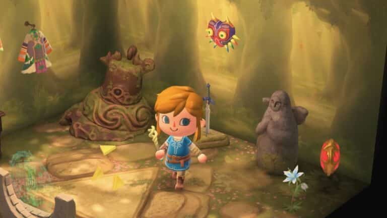 animal crossing new horizon zelda