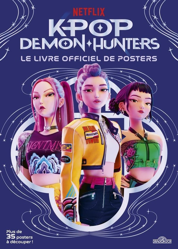 KPop Demon Hunters : Le livre officiel de posters